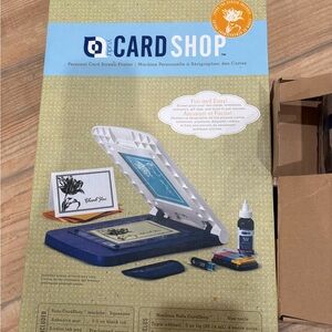 Yudu Card Shop Screen Printing Kit 2010 new